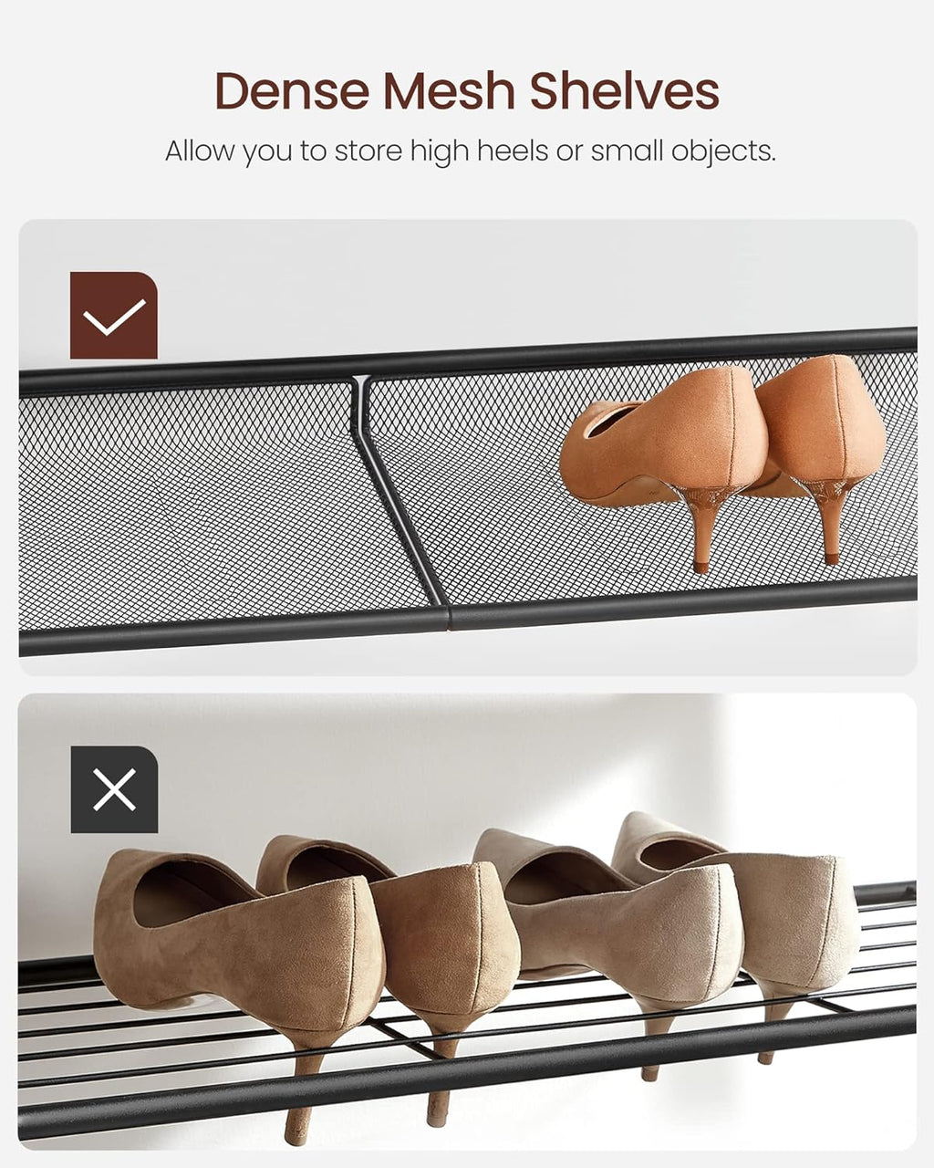 5-Tier Industrial Shoe Rack and Storage Shelves