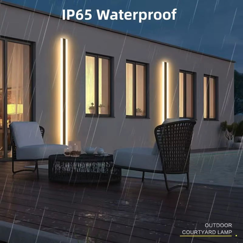 Professional Waterproof IP65 Outdoor Wall Light - LED Garden Lamp for Exterior Lighting