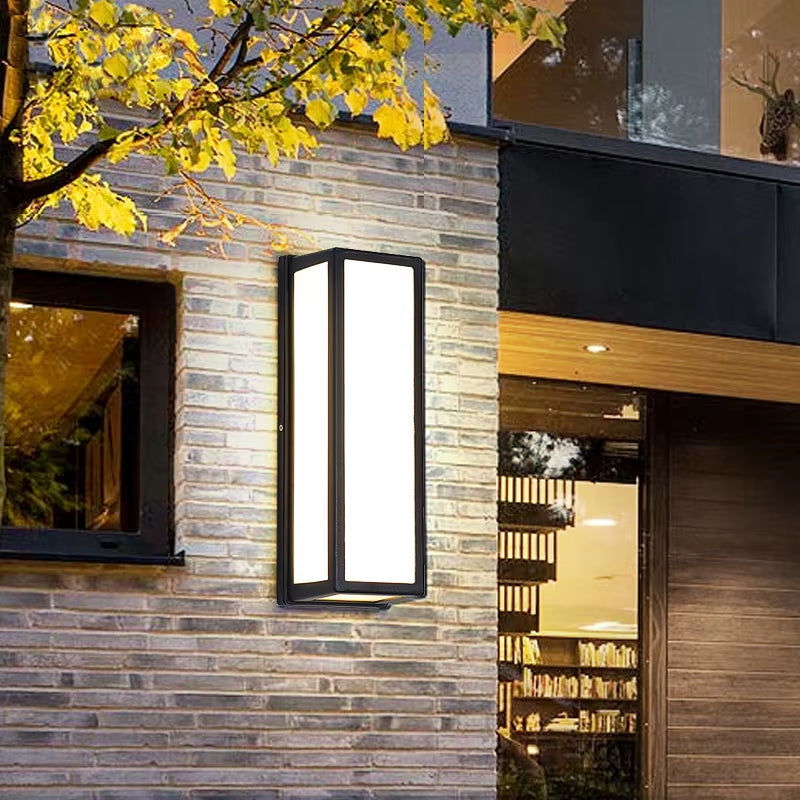 LED Waterproof Motion Sensor Outdoor Wall Light - IP65 Rated Garden and Street Lighting Solution