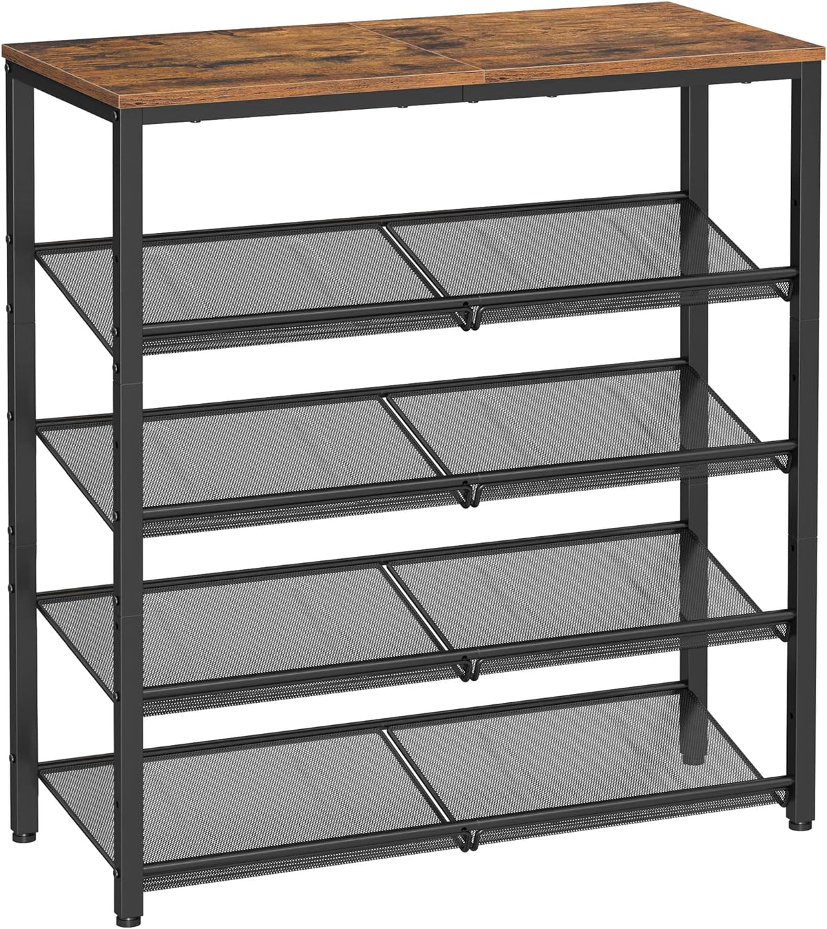 5-Tier Industrial Shoe Rack and Storage Shelves