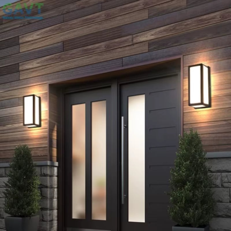 LED Waterproof Motion Sensor Outdoor Wall Light - IP65 Rated Garden and Street Lighting Solution